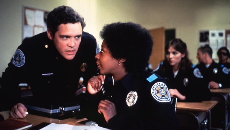 Marion Ramsey a apărut în filmul original Academia de poliție și în cele 5 continuări