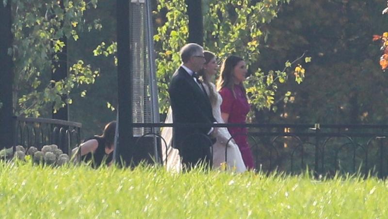 Melinda Gates și Bill Gates s-au aflat împreună la nunta fiicei lor