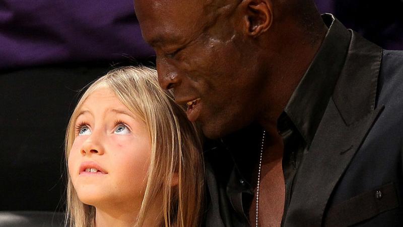 Leni Klum, fiica lui Heidi Klum și a lui Seal, apariție îndrăzneață la brațul tatălui. Cum arată modelul de doar 17 ani