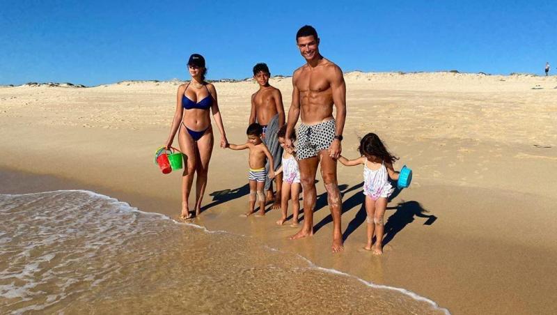 Cristiano Ronaldo va fi tată de gemeni. Fotbalistul și Georgina Rodriguez așteaptă pe lume doi copii. Cum au făcut anunțul
