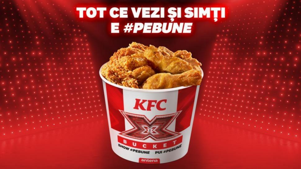 KFC & X Factor de la Antena 1, colaborare #pebune între două branduri puternice
