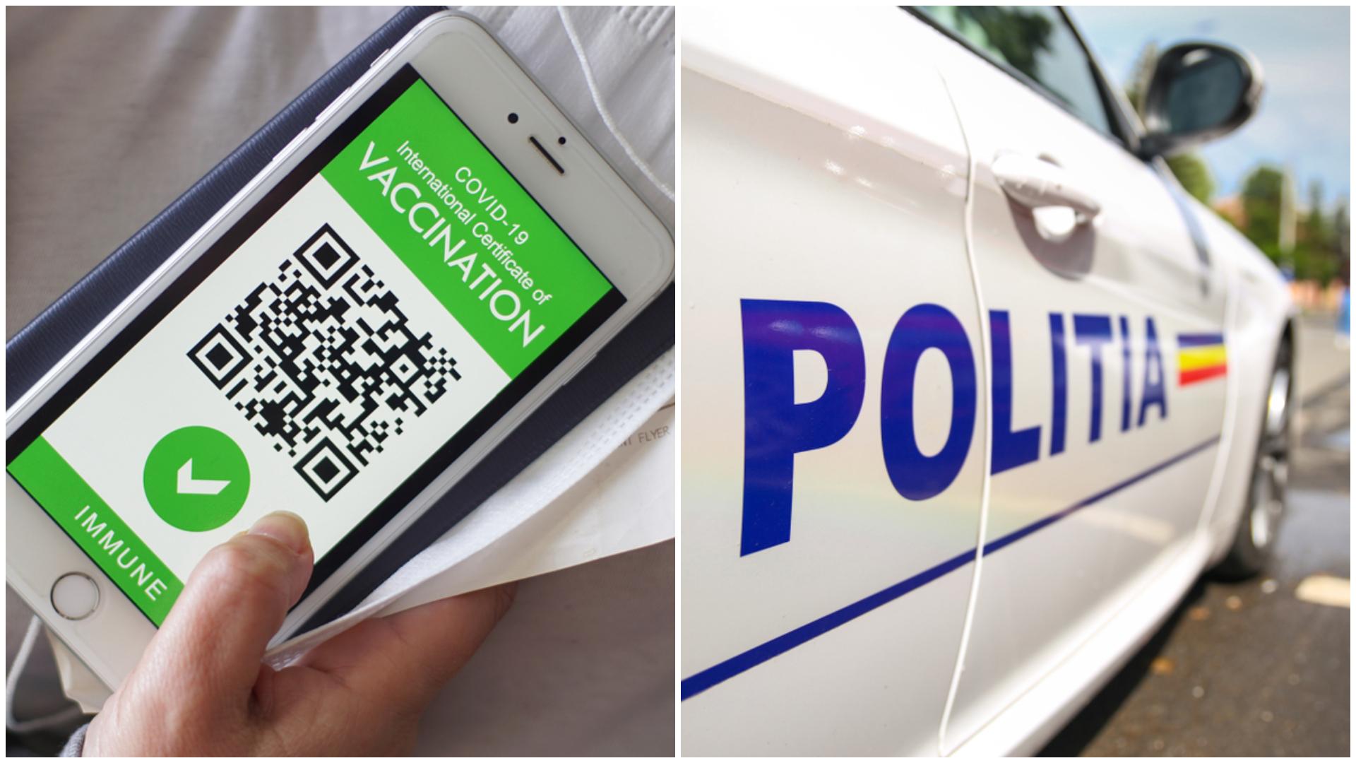 Nou tip de &icirc;nșelăciune pe bază de certificate verzi de vaccinare anti-COVID false. Ce avertisment au lansat polițiștii