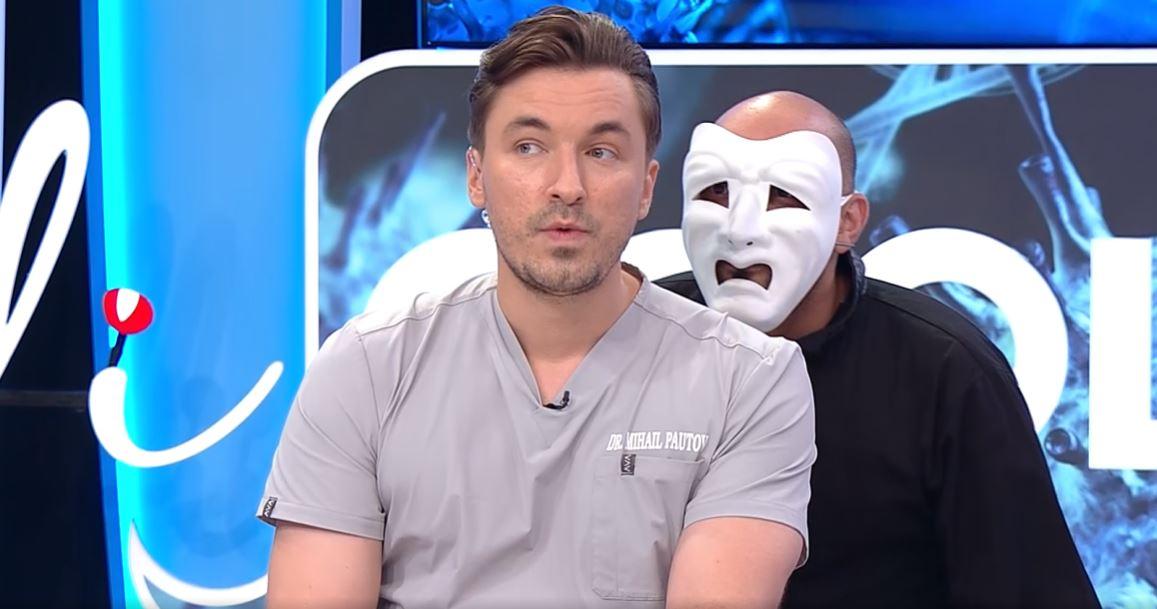 Captura foto MediCOOL, episod 7, medicul Pautov si un individ cu masca, in spatele lui