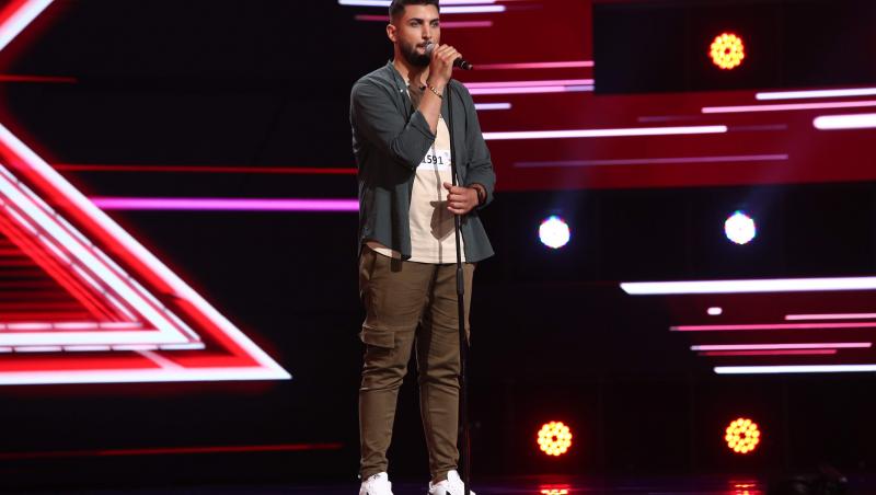 X Factor 2021, 8 octombrie. Ștefan Dincă a cântat Writing's On The Wall și a provocat o discuție amuzantă despre meseria sa