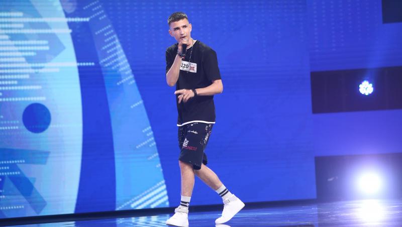 X Factor 2021, 8 octombrie. Cătălin Stângă a cântat o melodie proprie. Momentul rap care a luat prin surprindere jurații