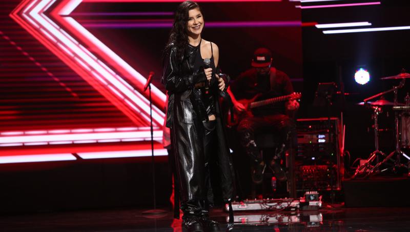 X Factor 2021, 12 noiembrie. Ana Maria Mustia a cântat Tones and I, iar prestația sa l-a pus în dificultate pe Florin Ristei