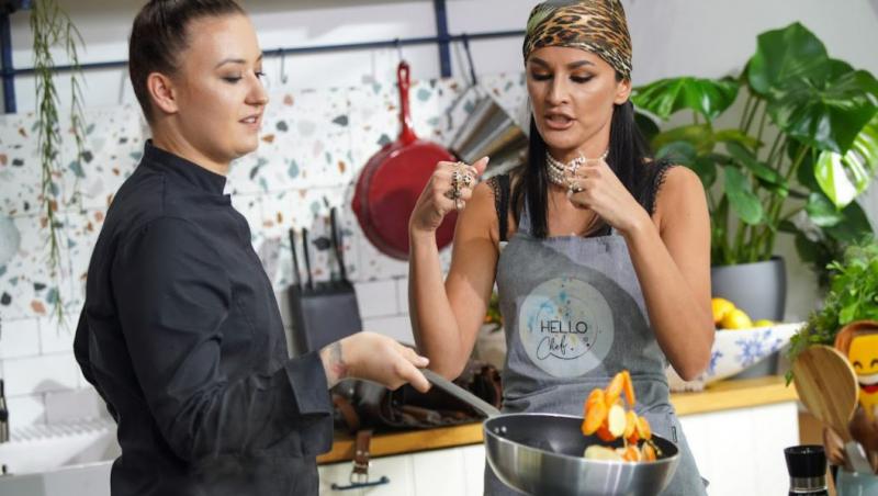 Hello Chef, sezon 2, episod 12. Piure de conopidă cu legume sotate à la Chef Roxana Blenche. Ingrediente și mod de preparare