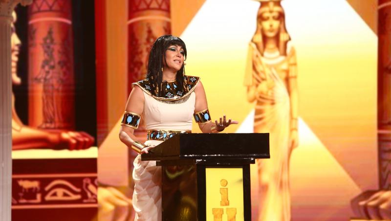Cleopatra, invitata special a acestei seri, a luat cu asalt scena iUmor. Cleoptra este interpretată de Daniela Nane.