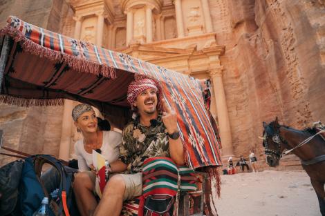 Ce surpriză a pregătit Irina Fodor pentru concurenții de la Asia Express, după ce au descoperit orașul Petra din Iordania