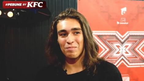 Petru Georoiu a răspuns provocării #pebune făcute de KFC. „Pe scena X Factor, eu mă simt stăpân pe mine”