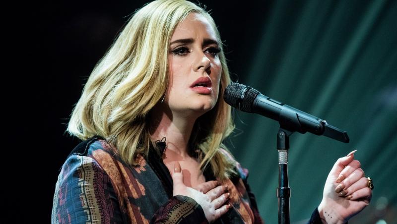Adele, la un concert