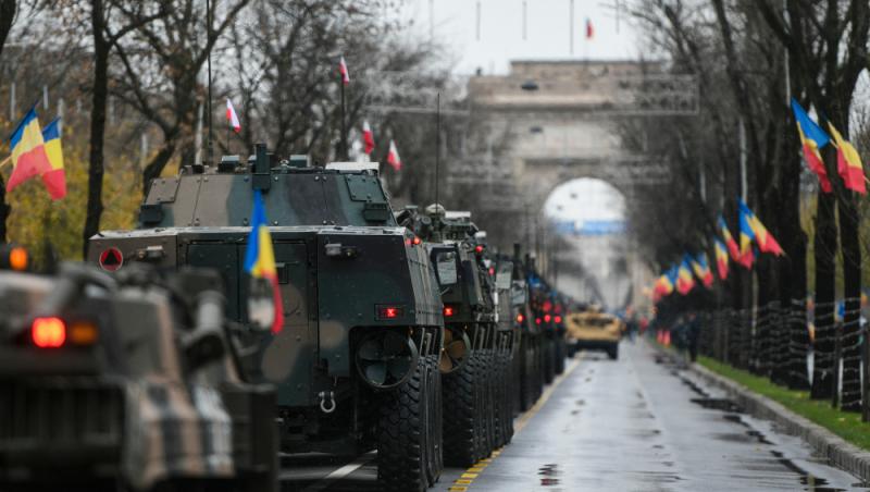 Parada militară de 1 Decembrie vine cu restricții de circulație în Capitală