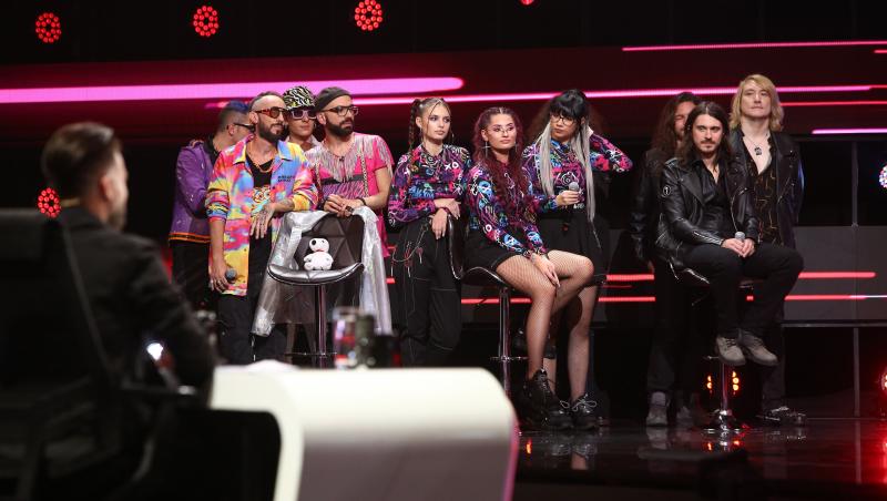 X Factor 2021, 26 noiembrie. Le Teste di Ozzak a interpretat o piesă de la MIKA, „Relax, Take It Easy”, și au surprins pe jurați