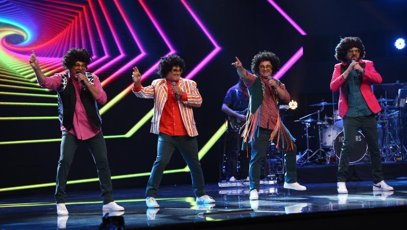 X Factor 2021, 26 noiembrie. Quartet Belcanto au cântat o piesă de la Village People, intitulată „YMCA”. Reacția juriului