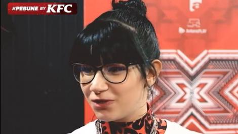 Alexandra Gheorghe a răspuns provocării #pebune făcute de KFC. „Atmosfera X Factor e foarte fresh. Aș trăi asta în fiecare zi”