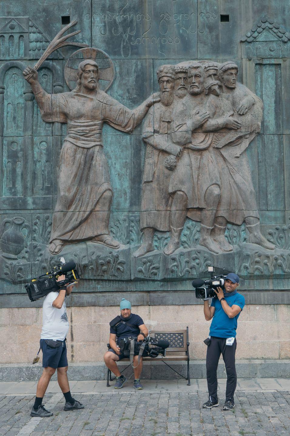 Echipa de filmare, in Asia Express - Drumul Imparatilor