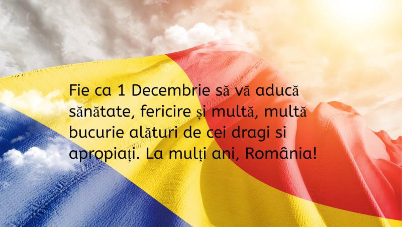 Luna decembrie începe cu o zi importantă pentru românii de pretutindeni: Ziua Națională a României