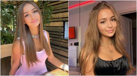 Iuliana Beregoi surprinde cu o siluetă de invidiat, la doar 17 ani. Cât de bine arată într-un top scurt și o fustă mini