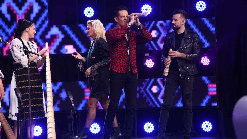 X Factor 2021, 5 noiembrie. Ansamblul de tulnicărese și Corul bărbătesc din Finteușu Mare, moment de excepție pe scena X Factor