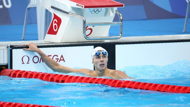David Popovici a obținut medalia de aur la Campionatele Europene de nataţie de la Kazan