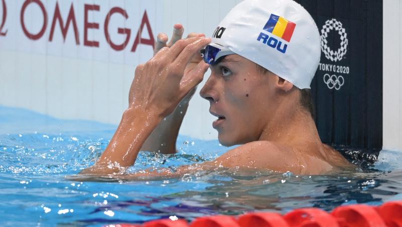 David Popovici a câștigat medalia de aur în proba de 200 m liber la Campionatele Europene de nataţie în bazin scurt, de la Kazan