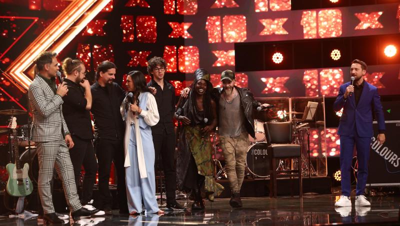 Finaliști X Factor 2021. Jomajii, grupul uimitor format de Delia pe scenă. Vezi momentele care i-au adus pe toți în marea finală