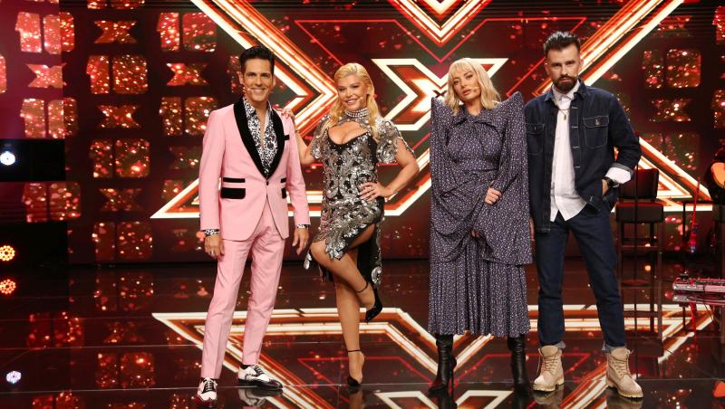 Jurații Ștefan Bănică, Loredana, Delia și Florin Ristei și-au ales finaliștii sezonului 10 X Factor 2021