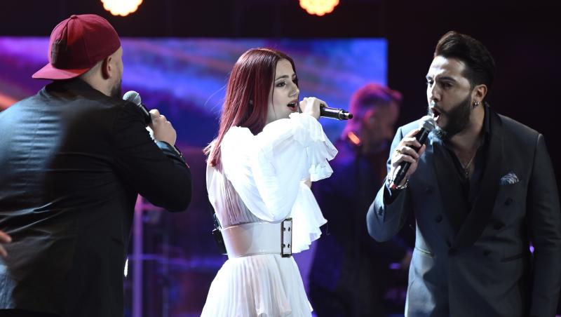 Finala X Factor 2021. Bryana Holingher și Super 4, moment memorabil pe scenă cu piesa „Don't Let The Sun Go Down On Me”