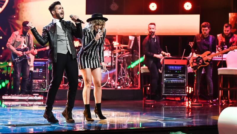 Finala X Factor 2021. Andrei Duțu și Lora, interpretarea de neuitat a piesei „My Love Is Your Love”. Cum au reacționat jurații