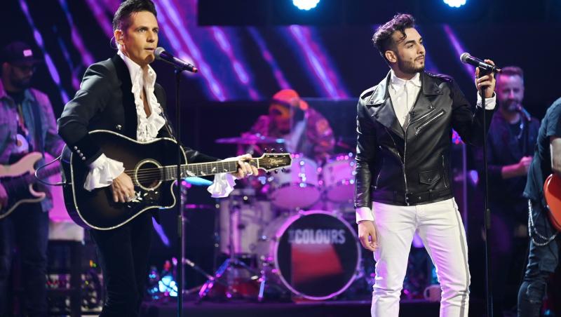 Finala X Factor 2021. Andrei Duțu și Ștefan Bănică au cântat „Nu trece zi” și au adus emoție pe scenă: „A fost concert, concert!”
