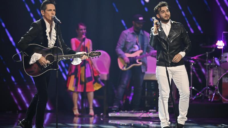 Andrei Duțu și mentorul său, Ștefan Bănică, au avut un moment de-a dreptul emoționant pe scena X Factor a sezonului 10.