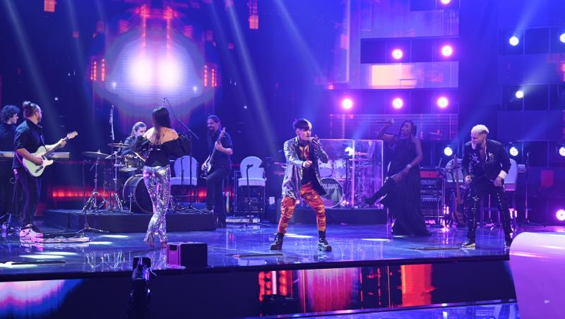 Finala X Factor 2021. Jomajii și Zanni au cântat piesa „Dirty Diana” și i-au făcut pe toți să se simtă ca la un concert