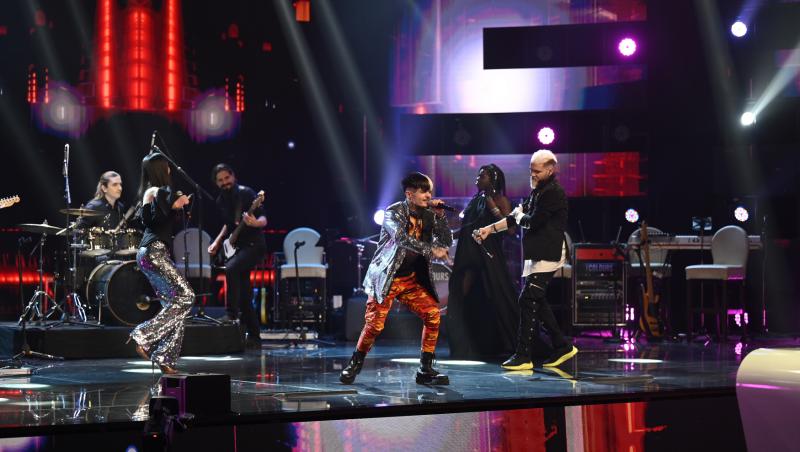Finala X Factor 2021. Jomajii și Zanni au cântat piesa „Dirty Diana” și i-au făcut pe toți să se simtă ca la un concert