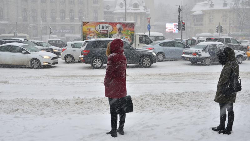 Vor fi -19 grade Celsius în România. Cod Galben de ninsori și polei în 24 de județe, în zilele Crăciunului