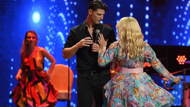 Finala X Factor 2021. Nick Casciaro și Loredana au dansat ca în „Dirty Dancing” și au cântat „The Time of My Life”