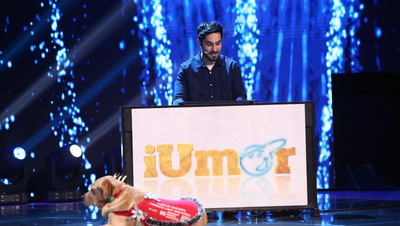 Finala iUmor 2021. Valentin Andrieș, momentul de stand-up cu care nu a reușit să-i convingă pe jurați. Ce glume a făcut