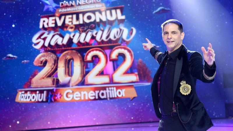 Dan Negru #deMascăDistracția la Revelionul Starurilor 2022 – Războiul Generaţiilor, vineri, 31 decembrie, ora 22:00, la Antena 1