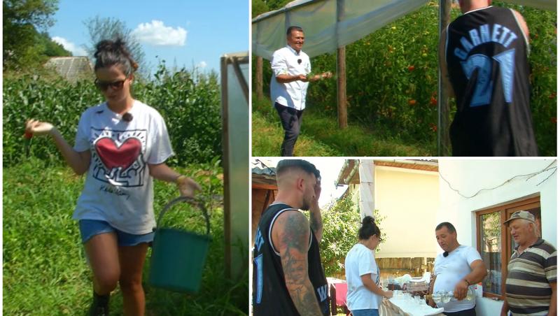 Nea Marin l-a „pedepsit” cu urzica pe Silviu Mircescu și Anca Dinicu a devenit o divă în grădină
