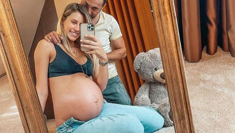 Gabriela Prisăcariu,fotografia în ipostază răvășitoare la 4 luni după naștere.Cum arată acum tânăra mămică.