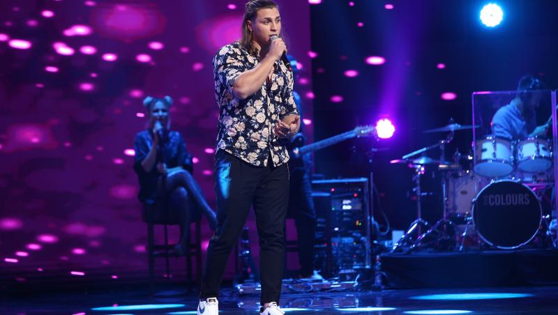 Davide Cascini , pe scena X Factor 2021