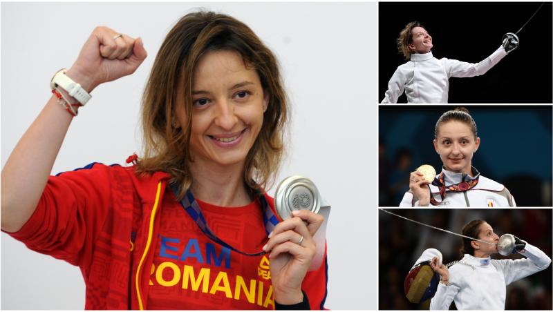 Ana Maria Popescu și-a a obținut argintul la Mondialul de la Dubai, ultimul campionat din carierea sa de spadasină