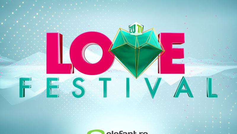 Imagine ilustrativă cu sigla concursului Love Festival-Zu Tv