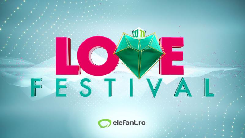 Imagine ilustrativă cu sigla concursului Love Festival-Zu Tv