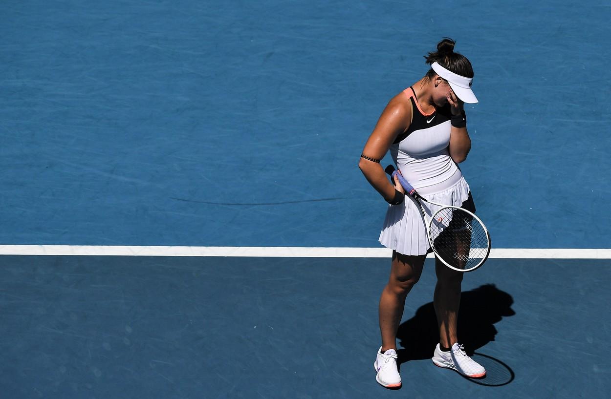 Bianca Andreescu la Australian Open 2021