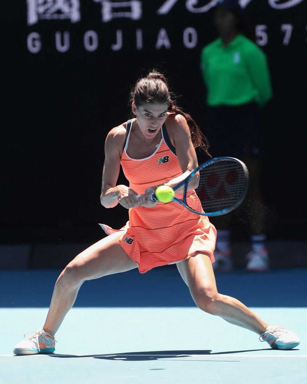 Sorana Cîrstea la Austalian Open 2021 împotriva Petrei Kvitova