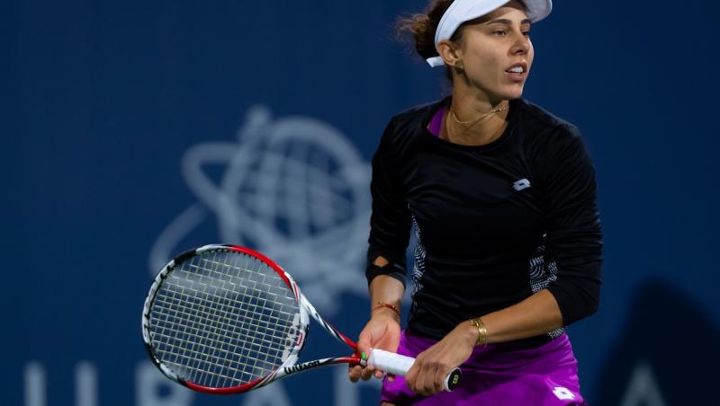 Mihaela Buzărnescu la Australian Open 2021.