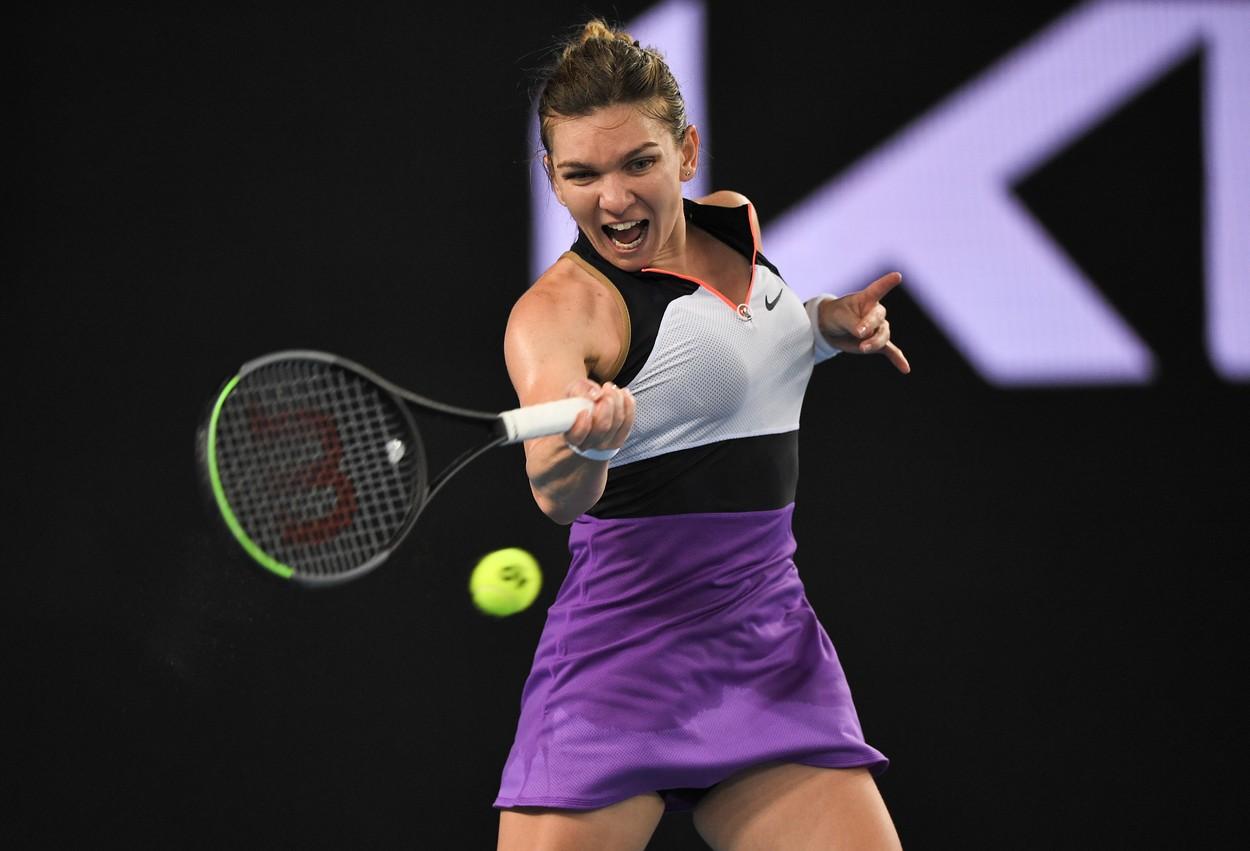 Simona Halep la Australian Open 2021