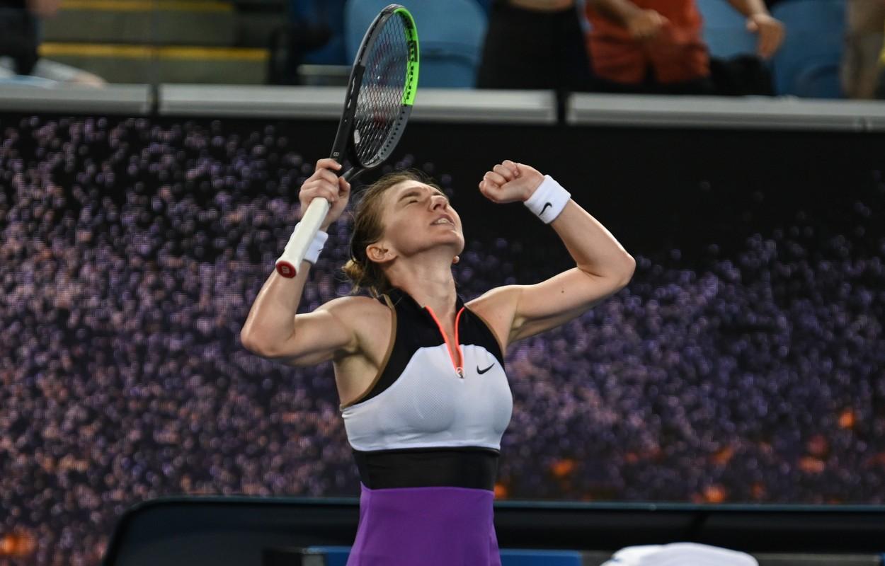 Simona Halep la Australian Open 2021