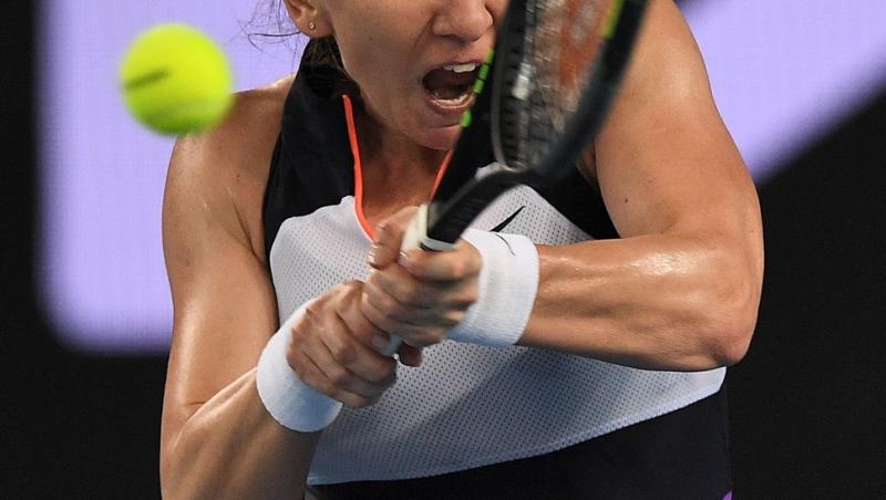 Simona Halep, meci de tenis la Australian Open 2021