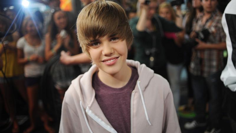 Justin Bieber când era mic